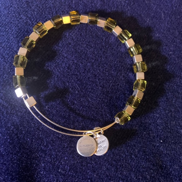 Three 3 Alex and Ani smoky topaz Bracelets in one coordinated set! - Picture 3 of 4